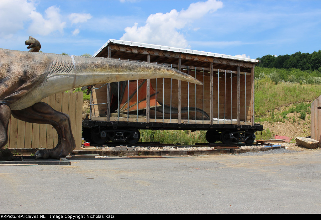 Dinosaur Flatcar